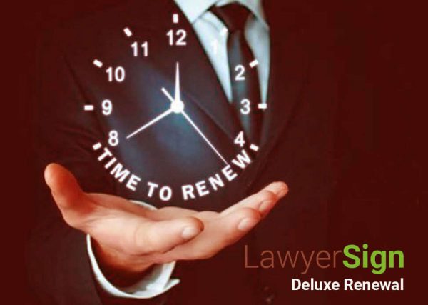 lawyersign deluxe renewal